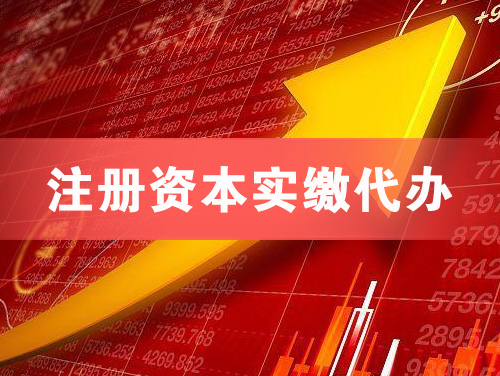 衡阳注册资本实缴代办